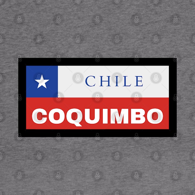 Coquimbo City in Chilean Flag by aybe7elf